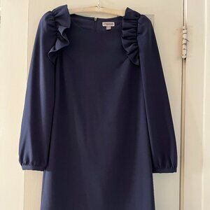 Chelsea28 Navy Blue Dress